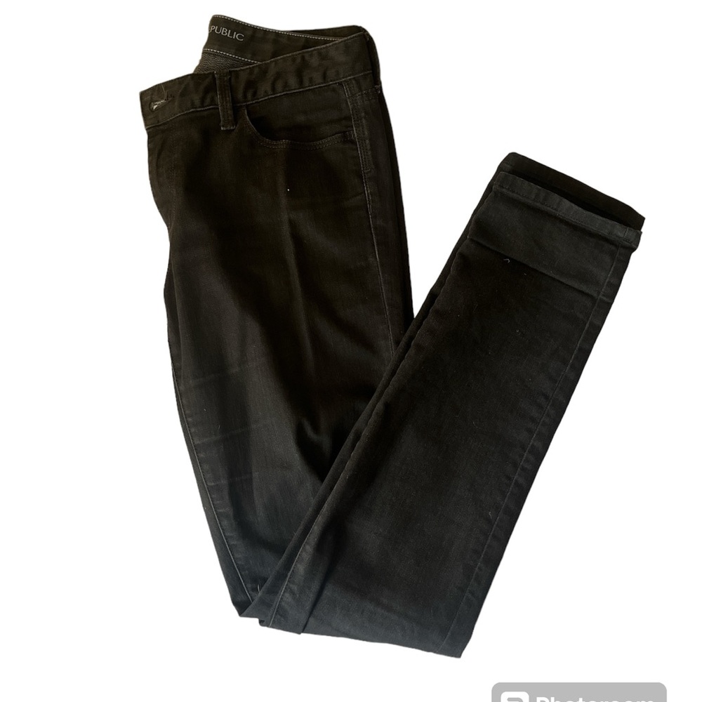 Banana Republic Skinny Black Jeans